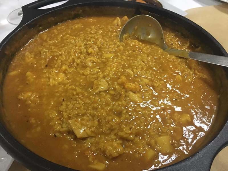 Hostal- Restaurante El Picantón arroz caldoso